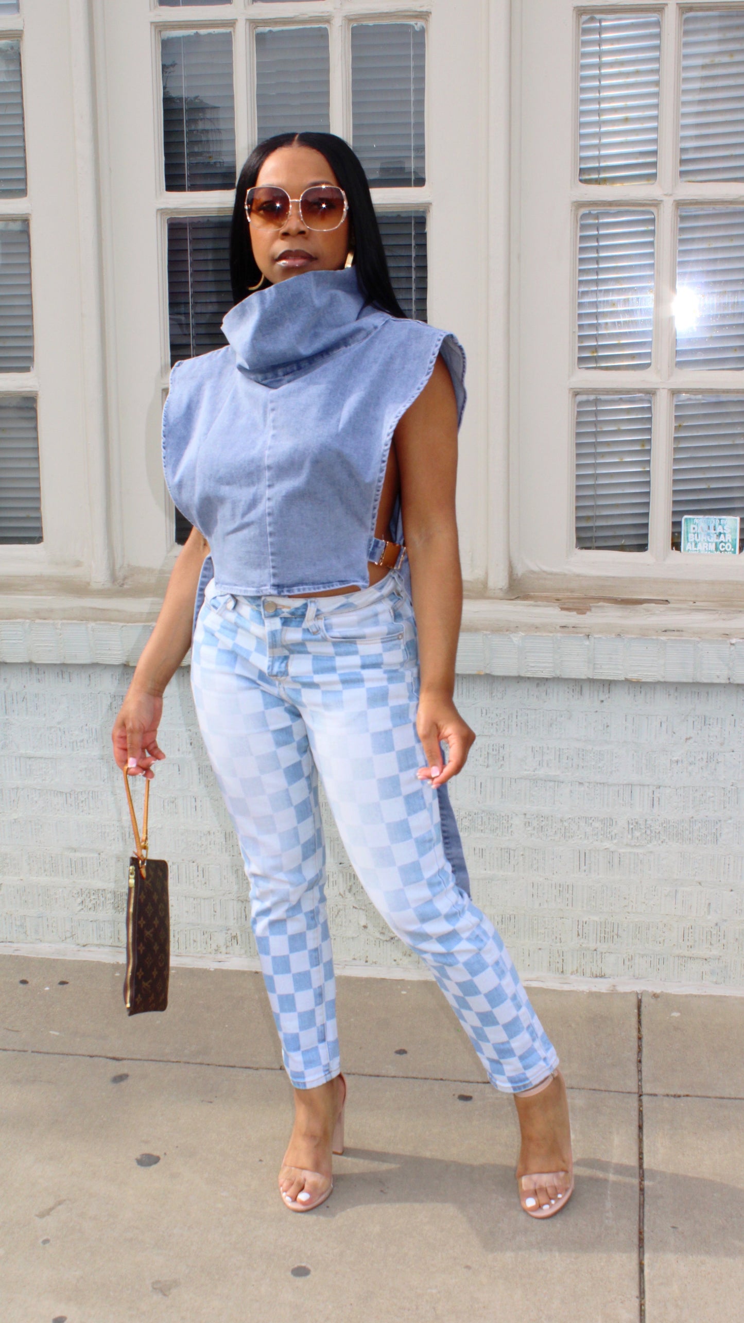 Rich Class Denim Top